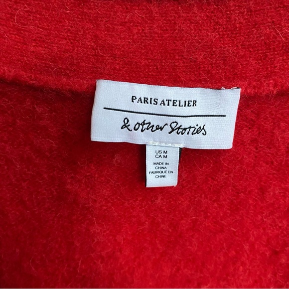 & Other Stories Puff Sleeve Cardigan - Picture 7 of 16